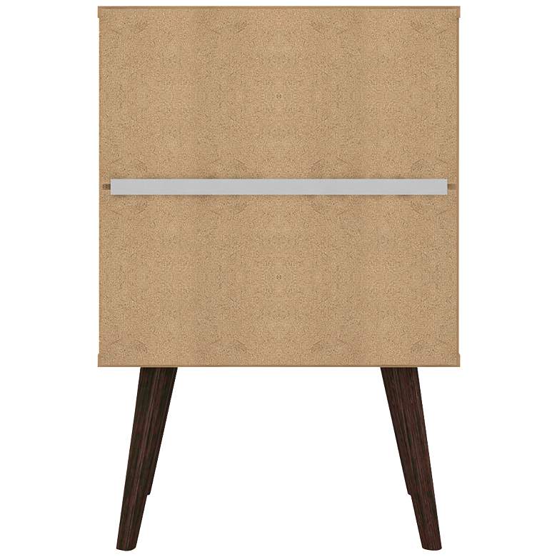 Image 6 Liberty 17 3/4" Wide White Gloss 2-Drawer Modern Nightstands Set of 2 more views