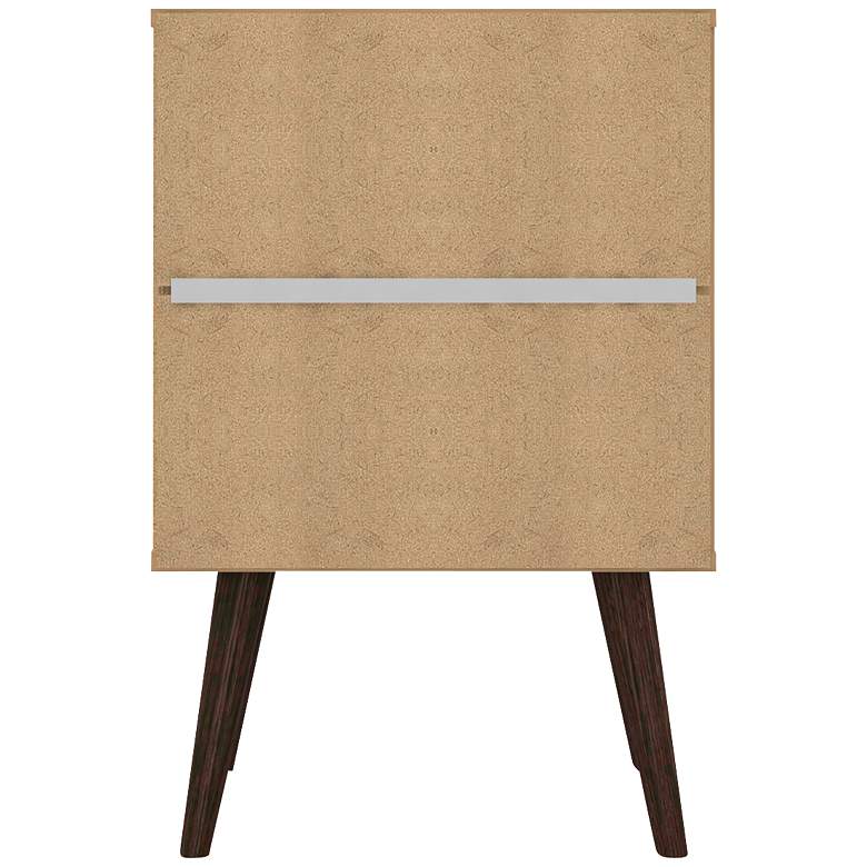 Image 7 Liberty 17 3/4" Wide White Gloss Wood Modern Nightstand more views