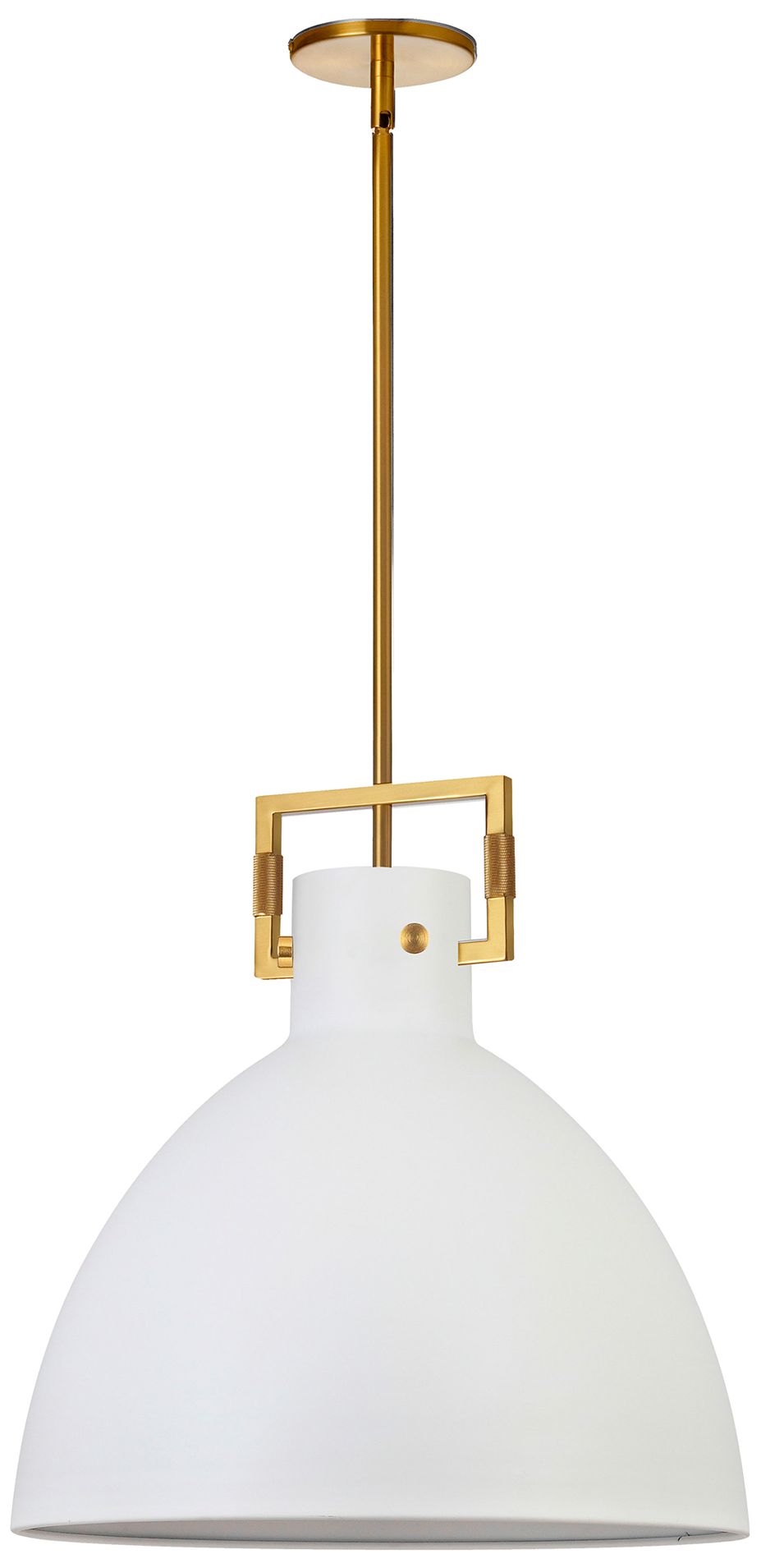 Liberty 19.75" Wide Aged Brass Pendant