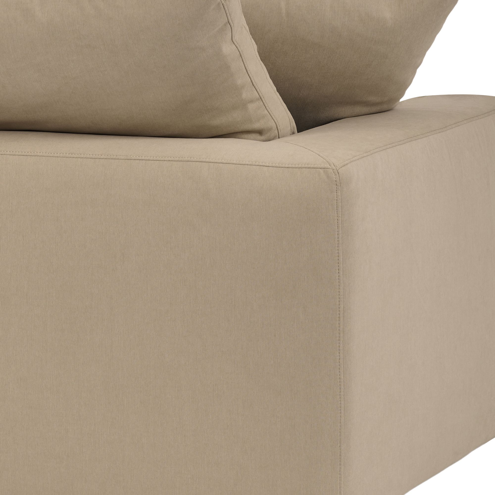 Image 4 Liberty 51.5 in. Wide Accent Chair in Sahara Brown Upholstery, Brown Finish more views