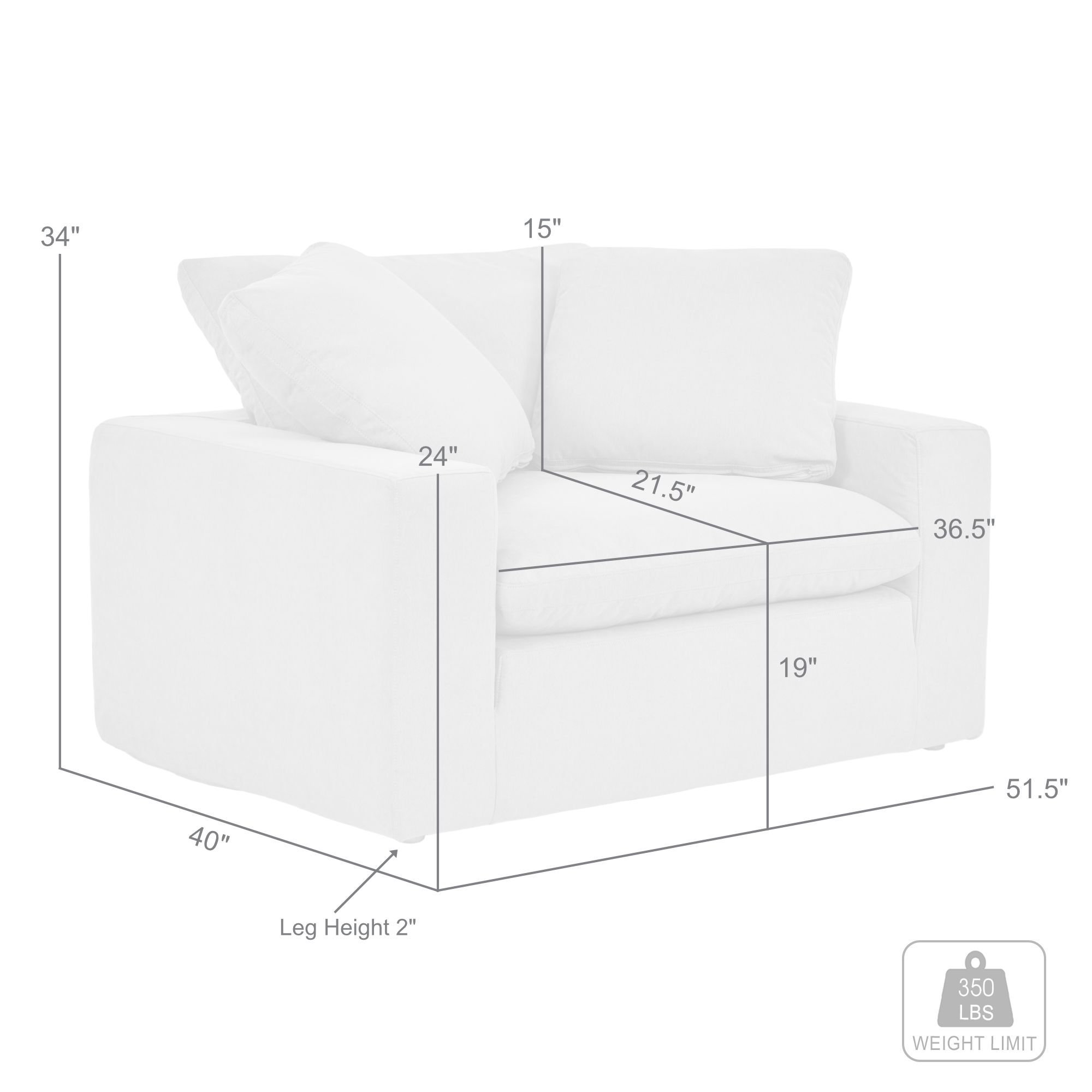 Image 5 Liberty 51.5 in. Wide Accent Chair in Sahara Brown Upholstery, Brown Finish more views
