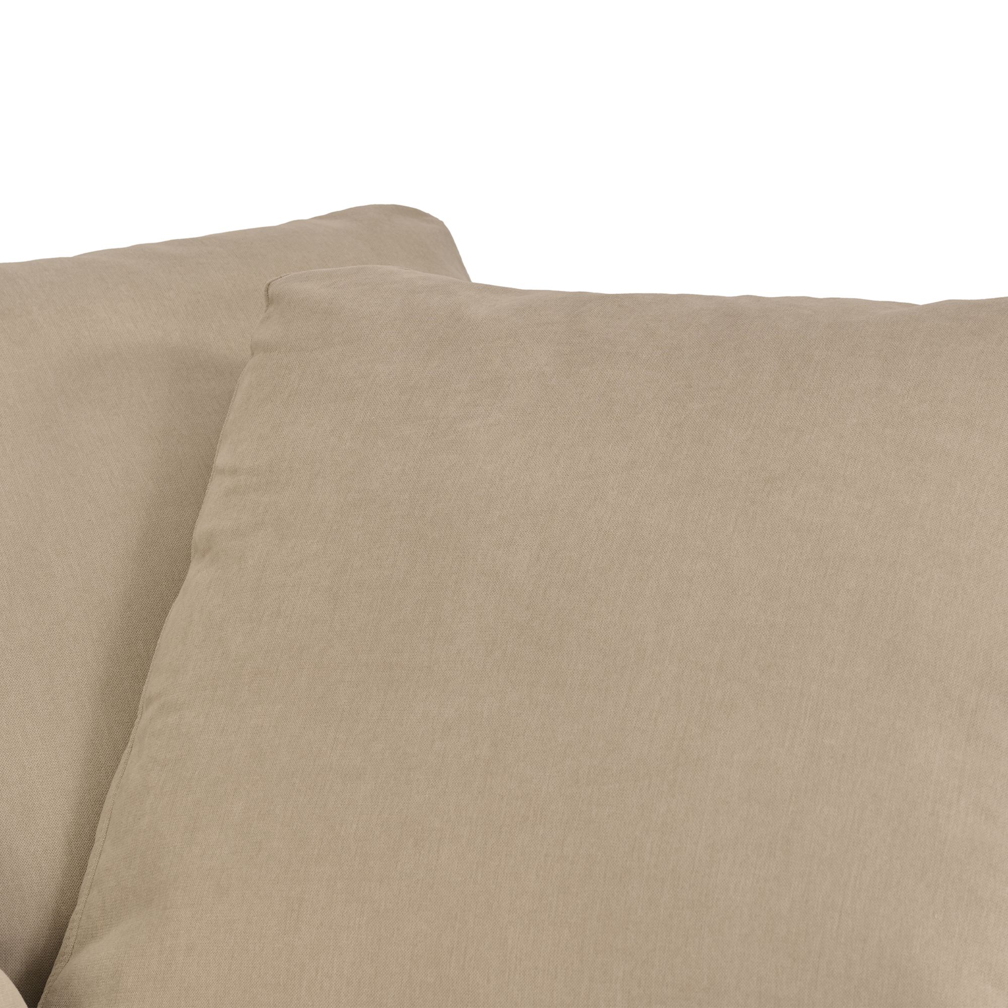 Liberty 51.5 in. Wide Accent Chair in Sahara Brown Upholstery, Brown Finish