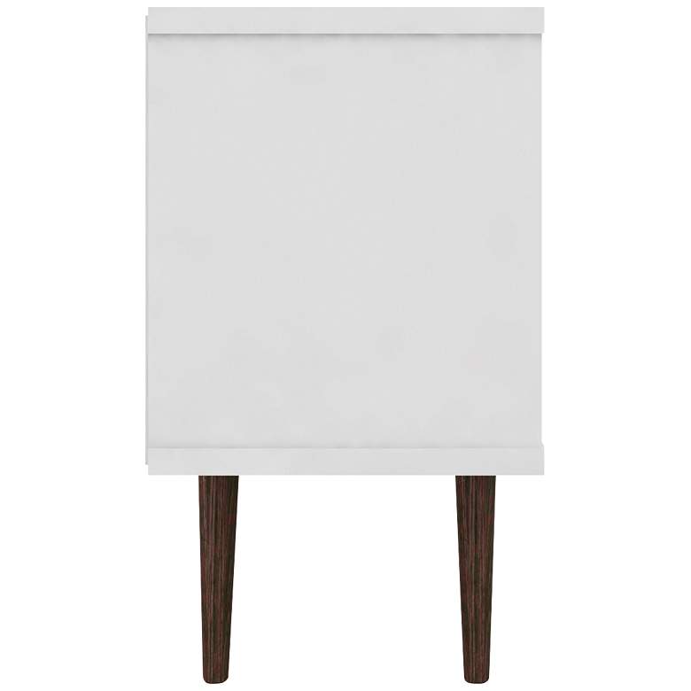 Image 5 Liberty 53 1/4" White and Aqua Blue 1-Door TV Stand more views