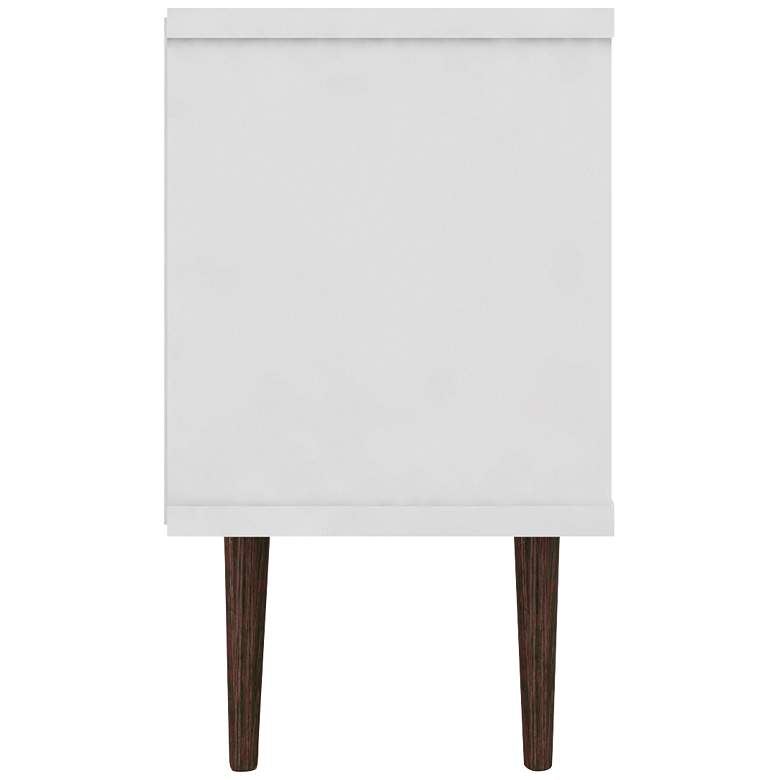 Image 5 Liberty 53 1/4" White and Rustic Brown Wood 1-Door TV Stand more views