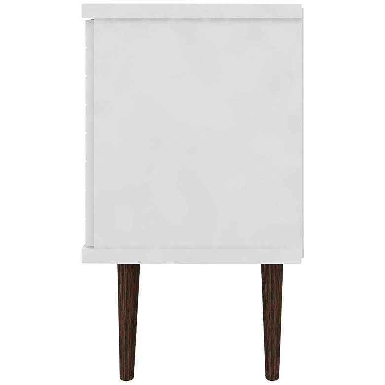 Image 4 Liberty 53 1/4 inch White Gloss 1-Door TV Stand more views