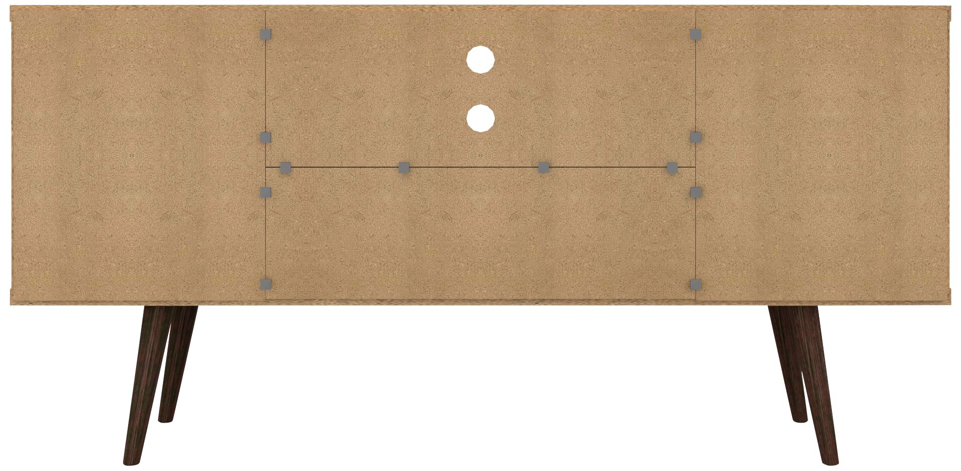 Liberty 53 1/4" White Gloss 1-Door TV Stand