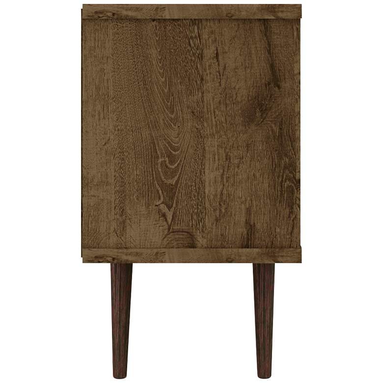 Image 5 Liberty 53 1/4" Yellow and Rustic Brown Wood 1-Door TV Stand more views