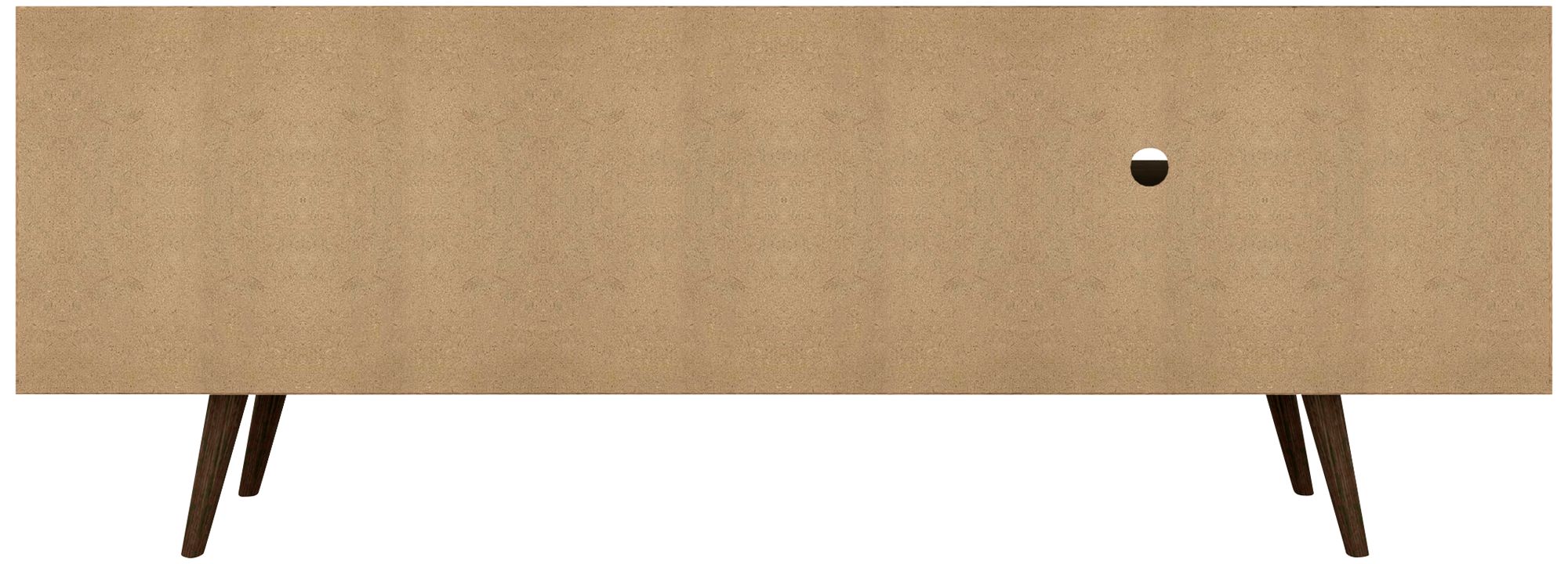 Liberty 63" Wide White Gloss Wood Modern TV Stand