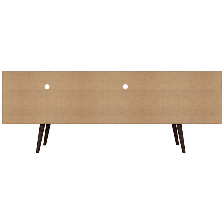 Image 7 Liberty 70 3/4" Wide Aqua Blue and White Modern TV Stand more views