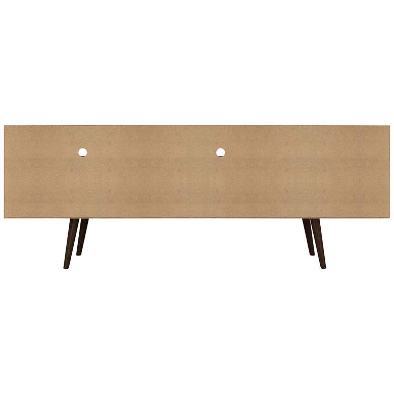 Image 7 Liberty 70 3/4" Wide Rustic Wood and White Modern TV Stand more views