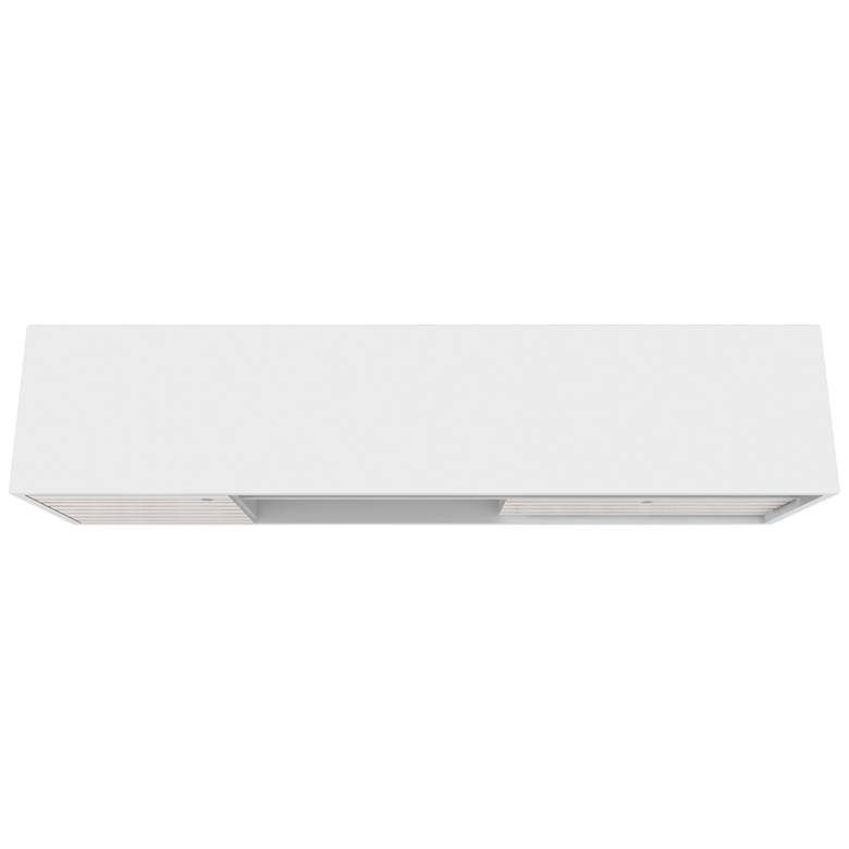Image 4 Liberty 70 3/4" Wide White Gloss Wood 1-Drawer TV Stand more views