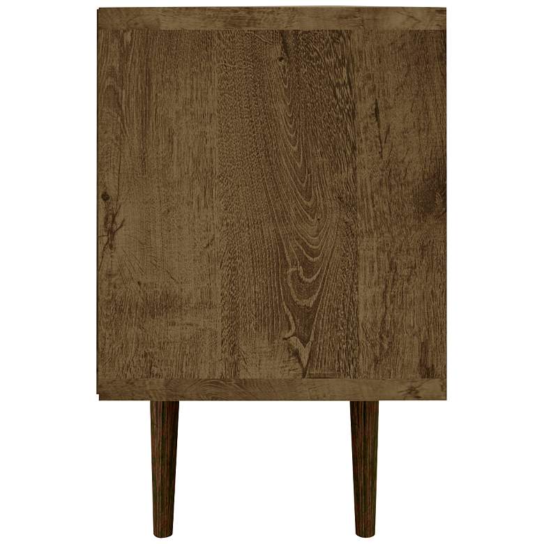 Image 4 Liberty 70 3/4" Wide Wood and Aqua Blue Modern TV Stand more views