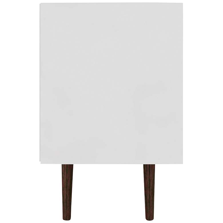 Image 4 Liberty 70 3/4" Wide Yellow and White Modern TV Stand more views