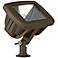 Libra Bronze Low Voltage LED Landscape Flood Light
