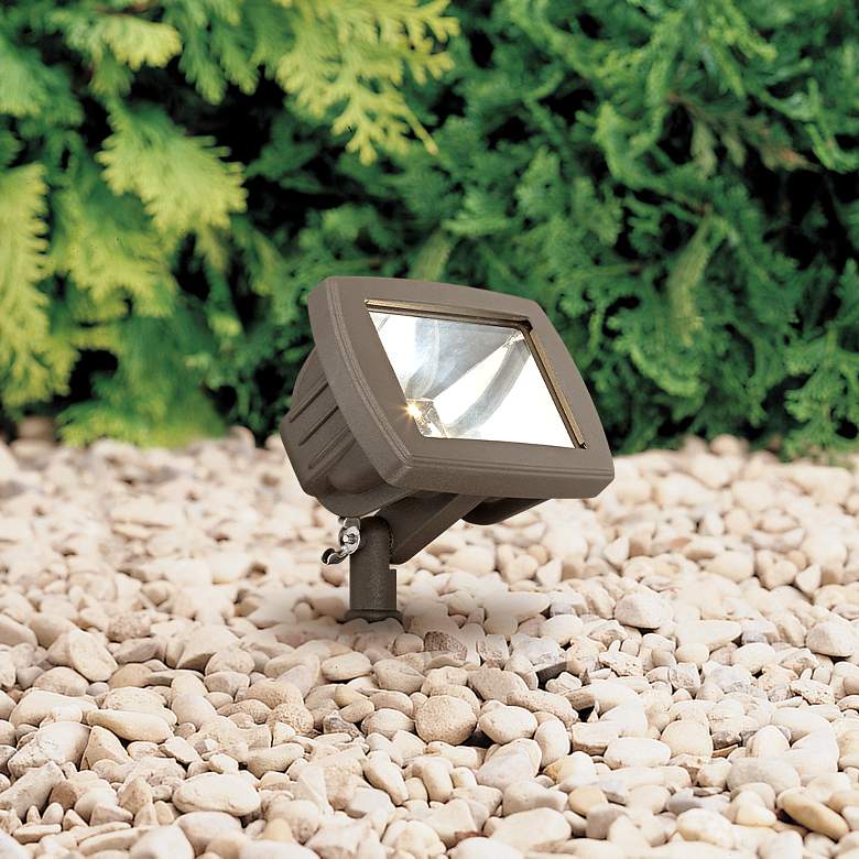 Image 2 Libra Bronze Low Voltage LED Landscape Flood Light