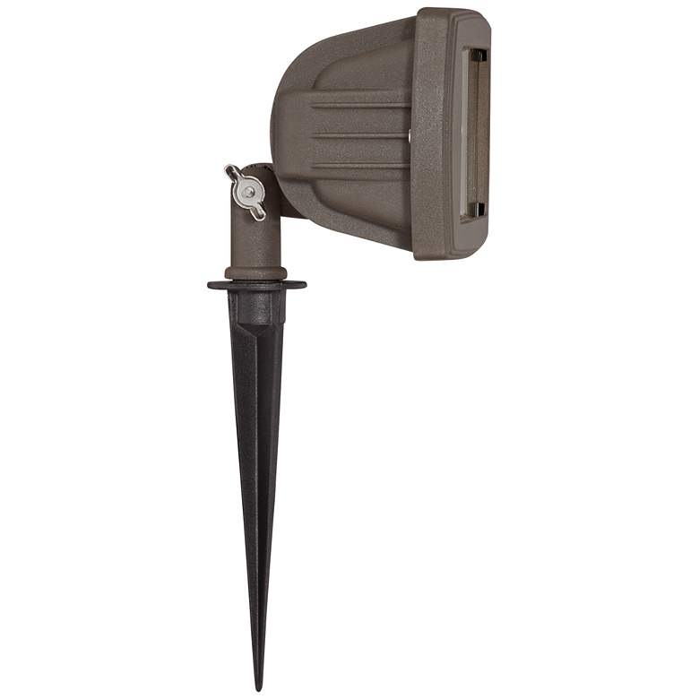 Image 7 Libra Bronze Low Voltage LED Landscape Flood Light more views