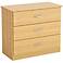 Libra Collection Natural Maple 3-Drawer Chest