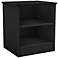 Libra Collection Pure Black Night Stand