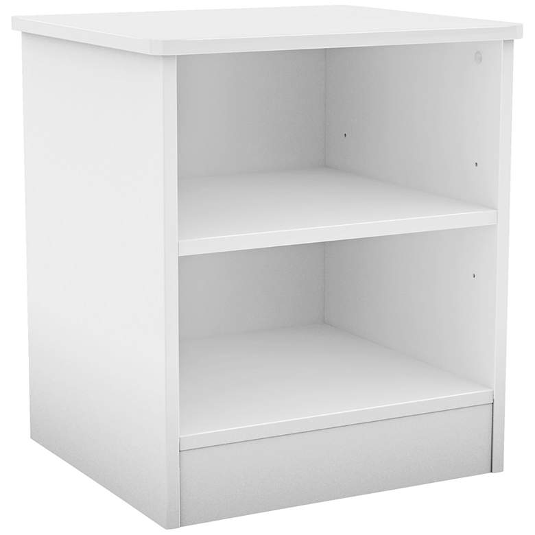 Image 1 Libra Collection Pure White Night Stand