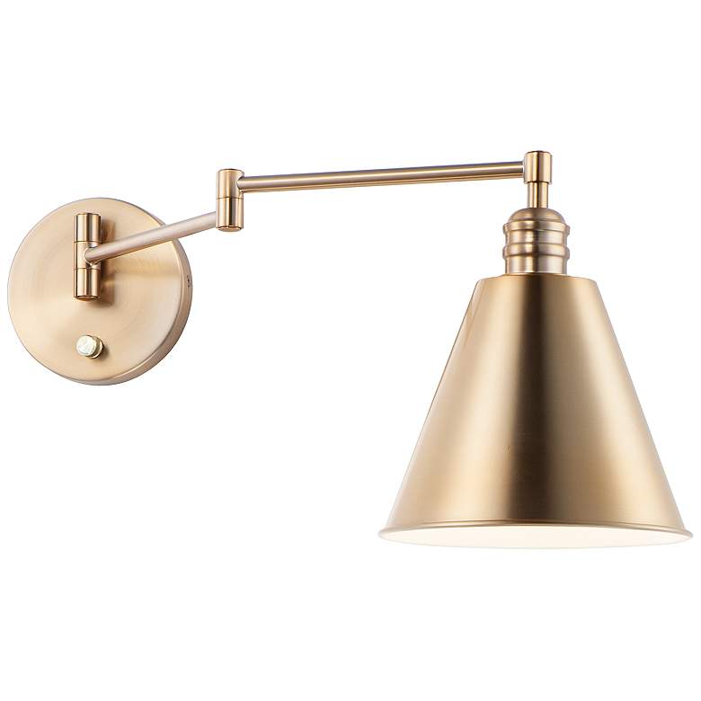 Image 1 Library 1-Light 8" Wide Heritage Wall Sconce