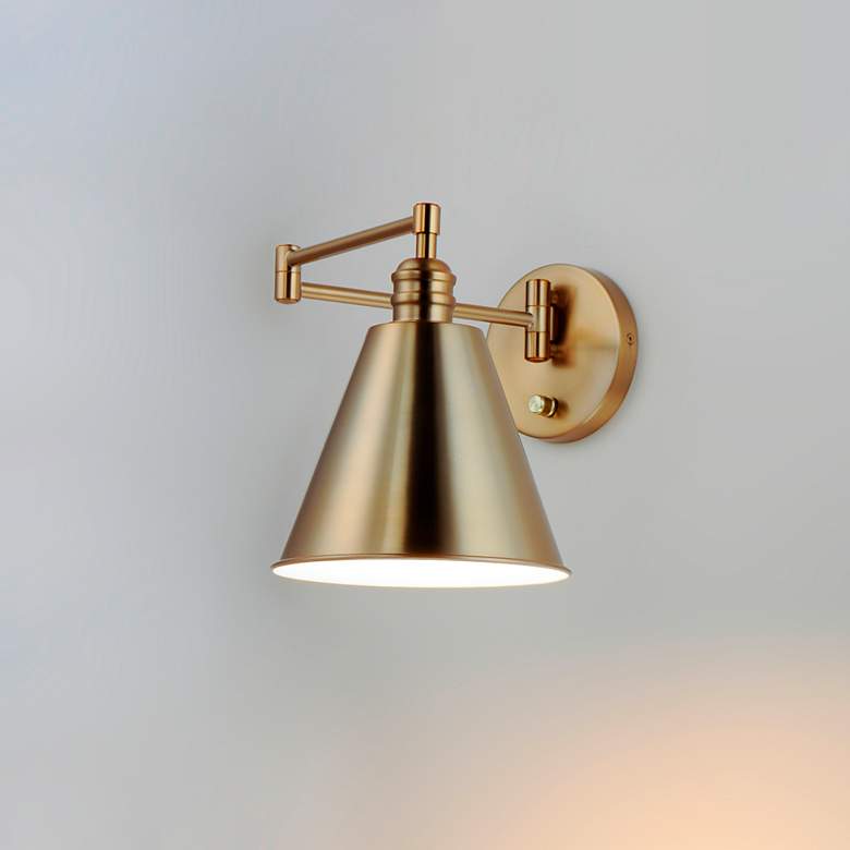 Image 2 Library 1-Light 8" Wide Heritage Wall Sconce more views