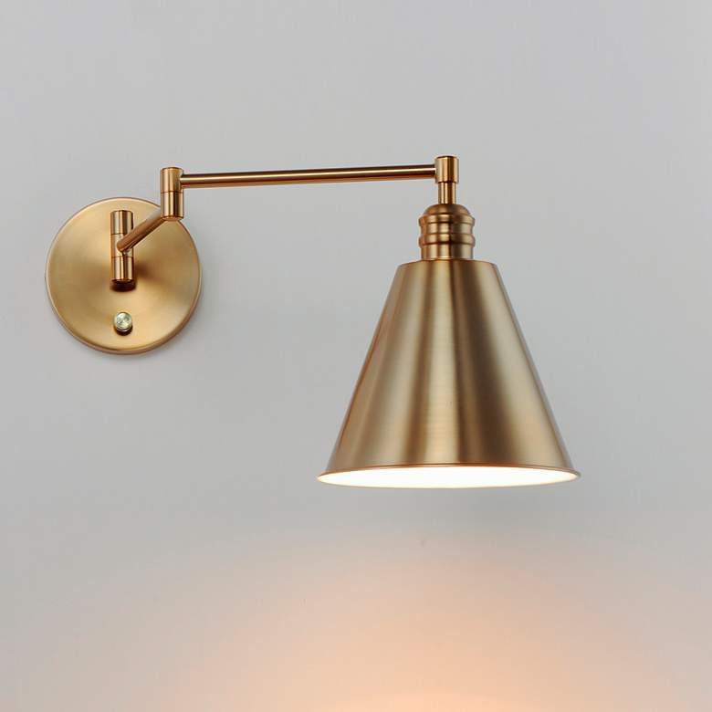 Image 3 Library 1-Light 8" Wide Heritage Wall Sconce more views