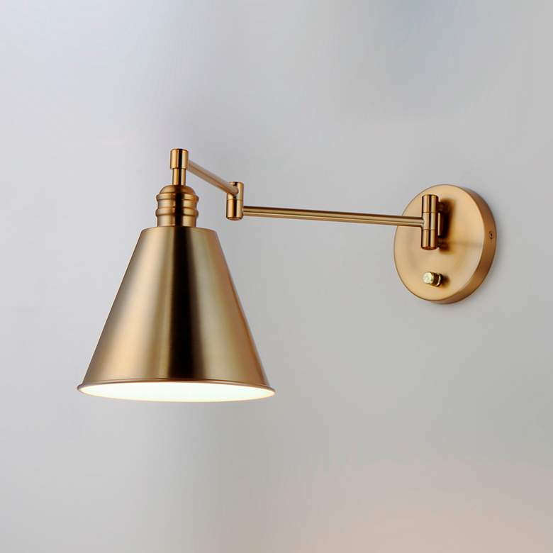 Image 7 Library 1-Light 8" Wide Heritage Wall Sconce more views