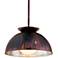 Library 28" Wide Copper Patina Pendant Light