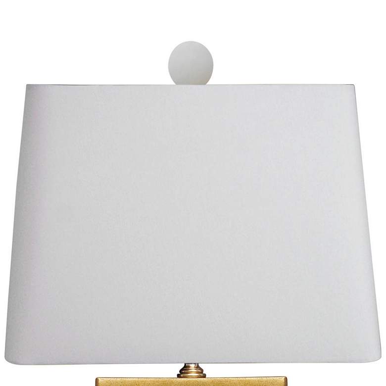 Image 2 Library Gray 23" High Porcelain Accent Table Lamp more views