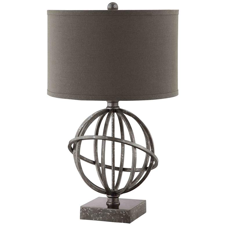 Image 1 Lichfield 25.25" High 1-Light Table Lamp - Pewter