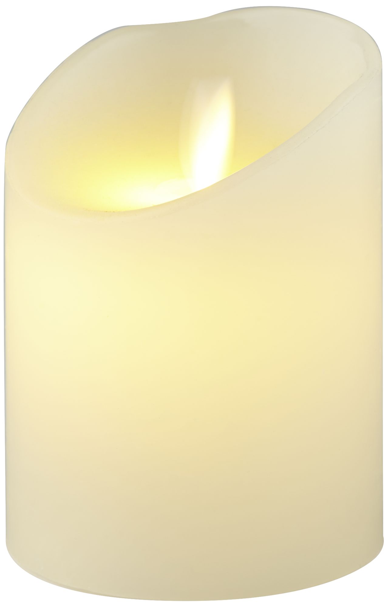 Image 4 Licht 4" High Flicker Flame Battery Powered Unscented Candle more views