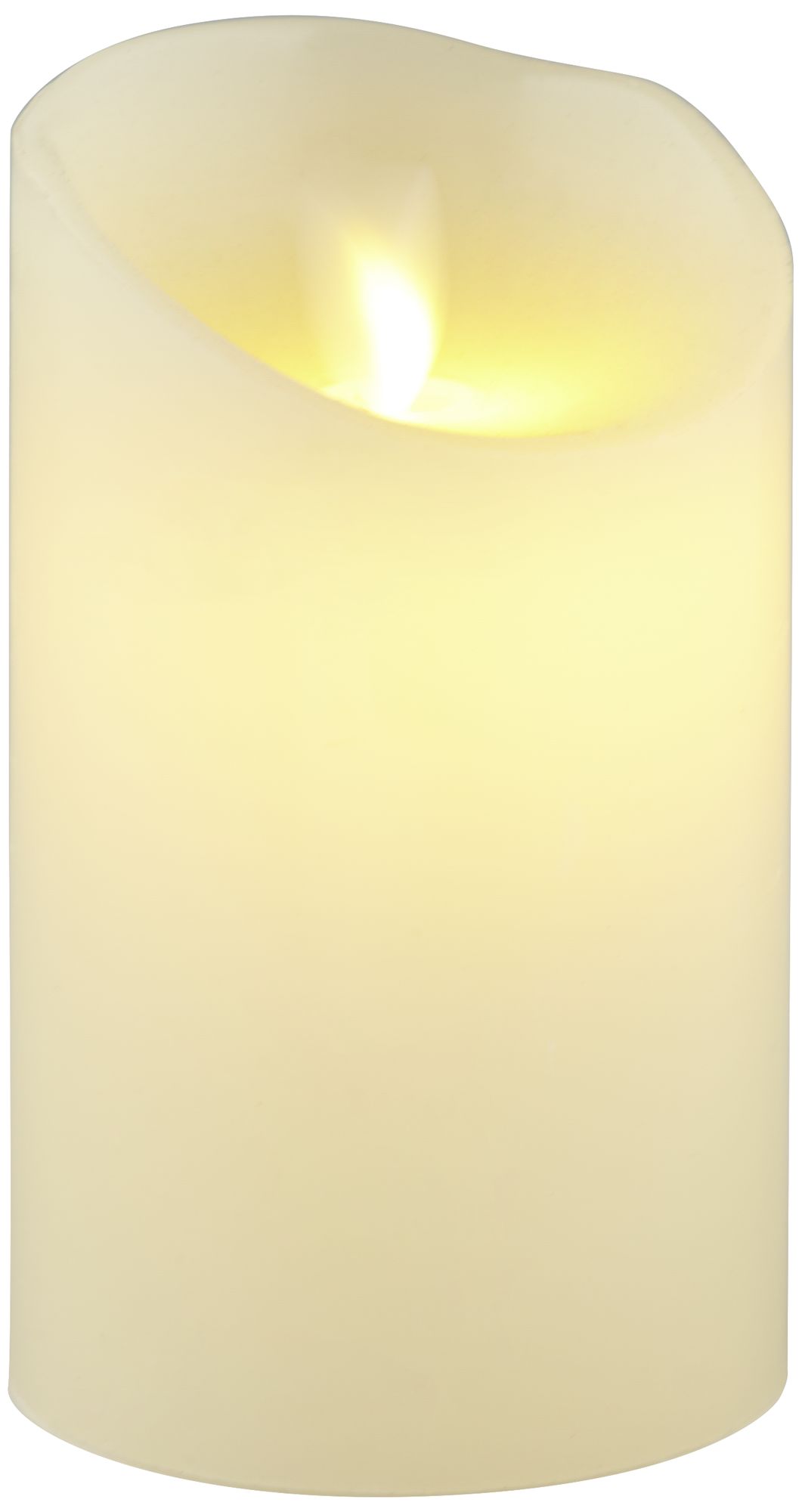 Image 4 Licht 5" High Flicker Flame Battery Powered Unscented Candle Set of 6 more views