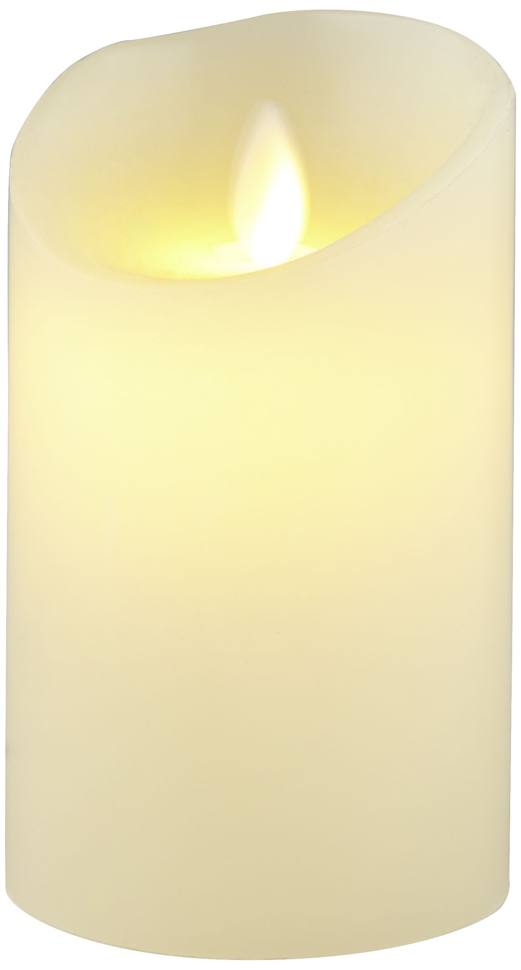 Image 4 Licht 5" High Flicker Flame Battery Powered Unscented Candles Set of 2 more views