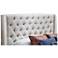 Lidia Off-White Full/Queen Wing Headboard