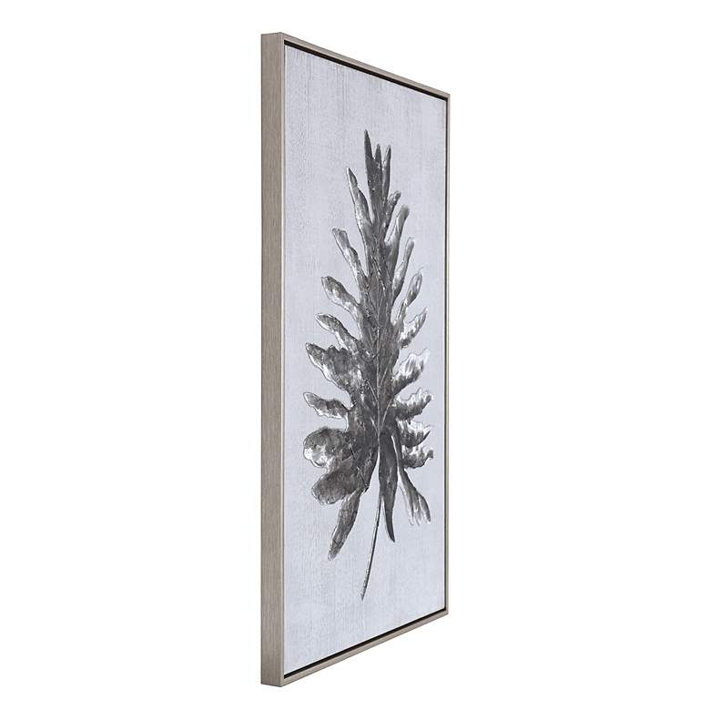 Image 3 Lief Petiole I 24" x 36" Natural Hand Painted Framed Canvas Wall more views