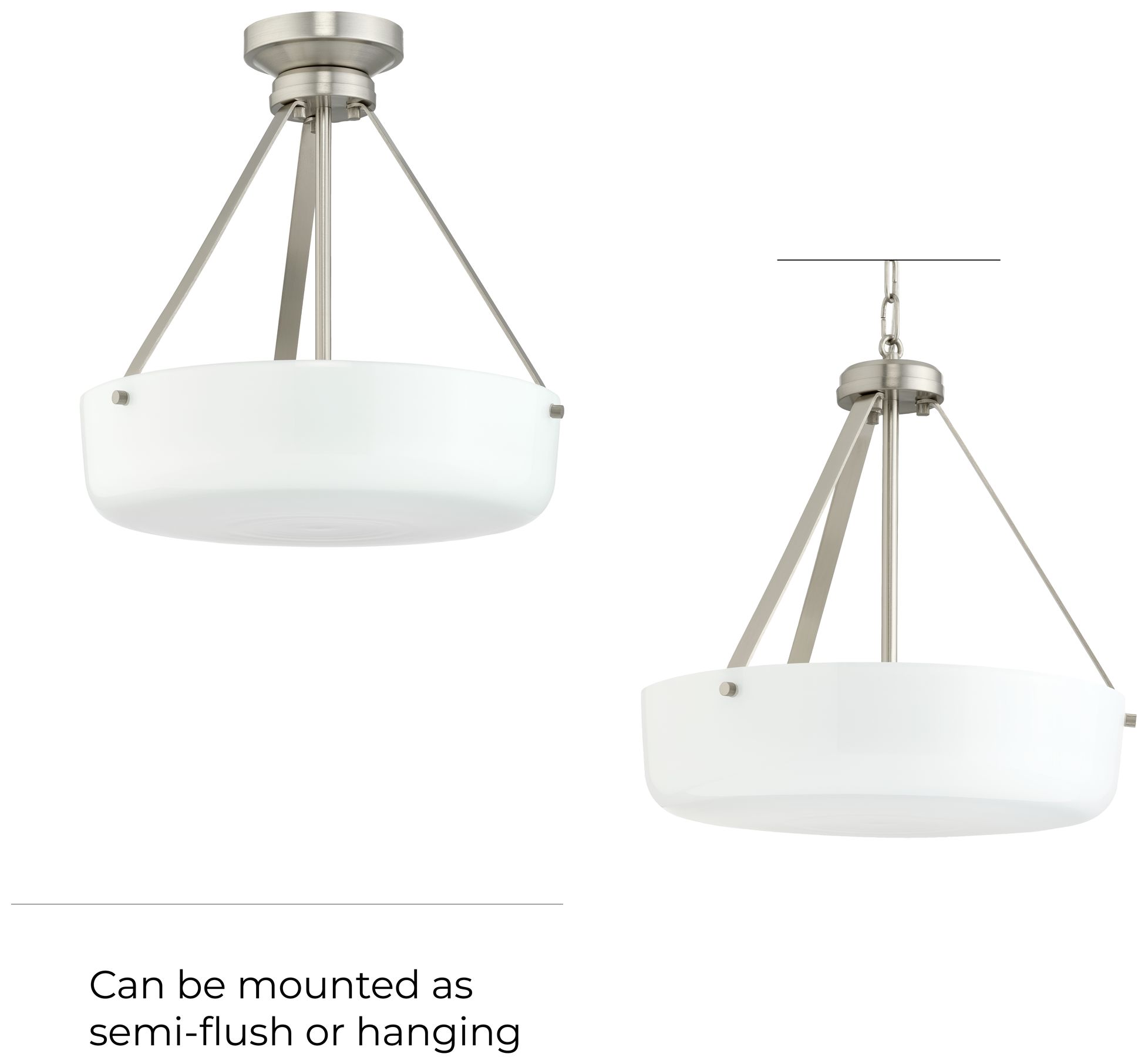 Lieon Three-Light Convertible Pendant