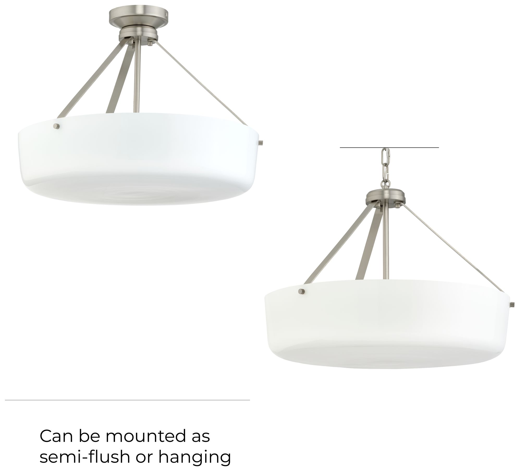 Lieon Three-Light Convertible Pendant