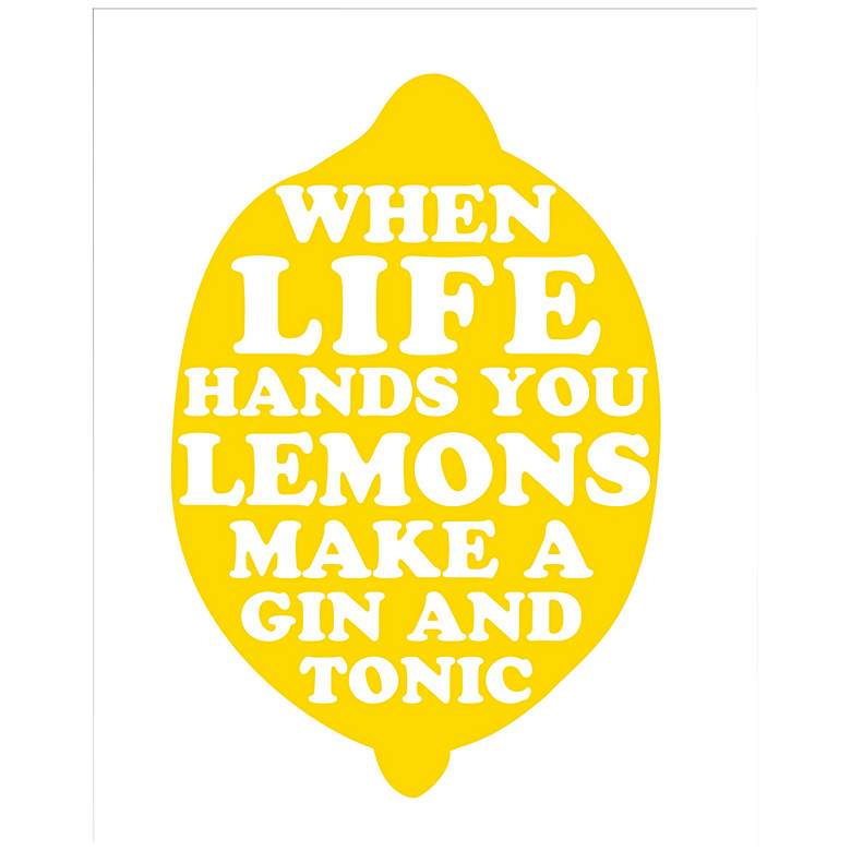 Image 1 Life Hands You Lemons 20 inch Giclee Contemporary Wall Art