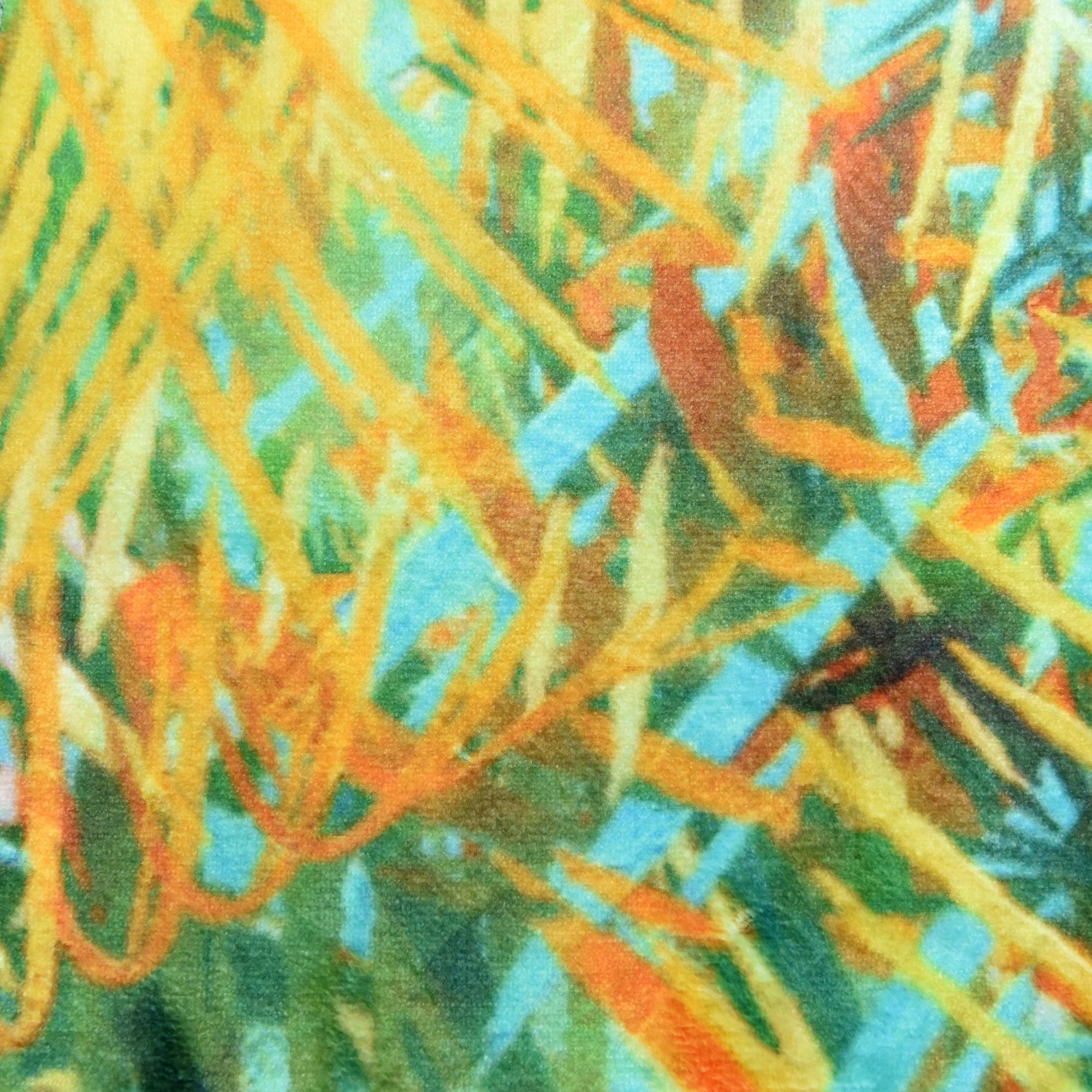 Image 3 Life of the Party I Washable Abstract Art Area Rug size 5'x8' more views