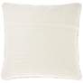 Life Styles Blush Plush Marble 20" Square Throw Pillow