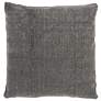 Life Styles Charcoal Sari Figures 18" Square Throw Pillow