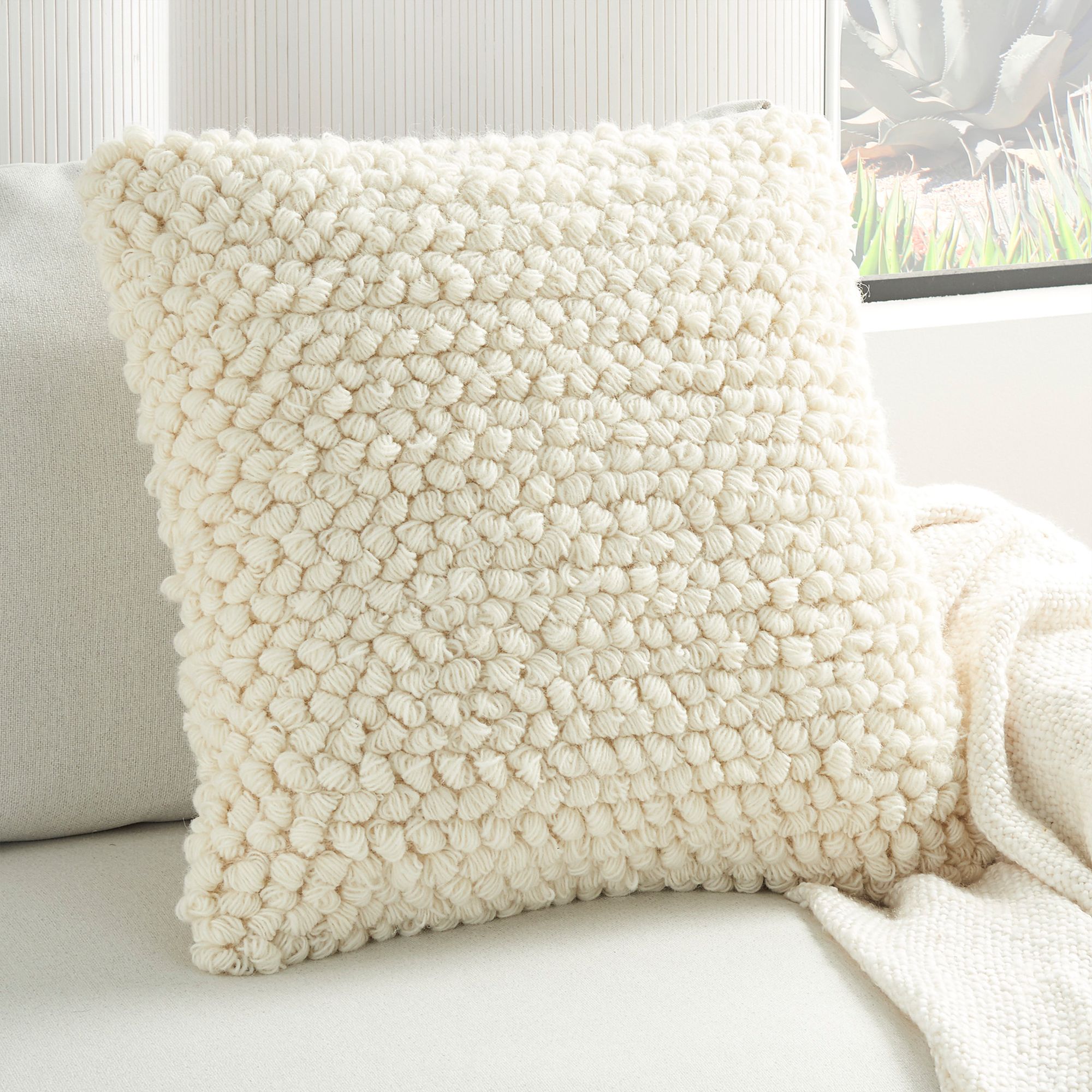 Thin cotton outlet pillow