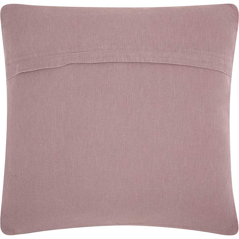 Image 4 Life Styles Lavender Chevron 20 inch Square Throw Pillow more views