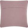 Life Styles Lavender Chevron 20" Square Throw Pillow