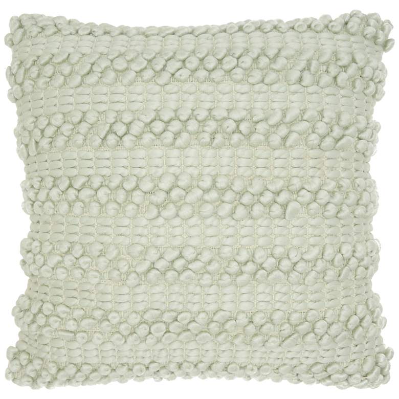 Image 2 Life Styles Spa Woven Stripes 20" Square Throw Pillow