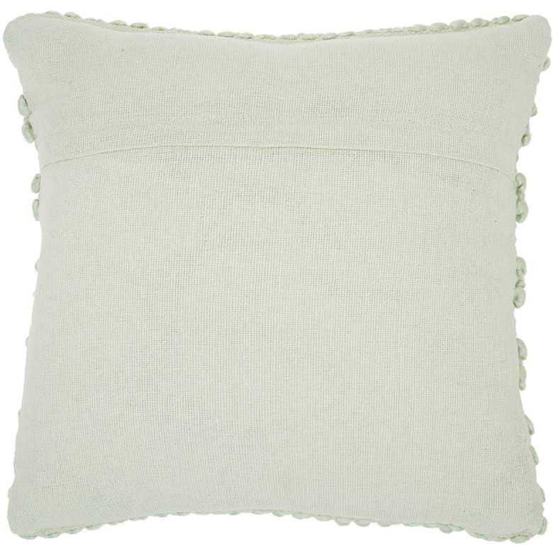 Image 4 Life Styles Spa Woven Stripes 20" Square Throw Pillow more views