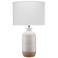 Lifestyle by Jamie Young Ashwell Ceramic Table Lamp with Linen Shade