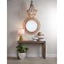 Lifestyle by Jamie Young Blanca Wood Beaded 1-Light Chandelier