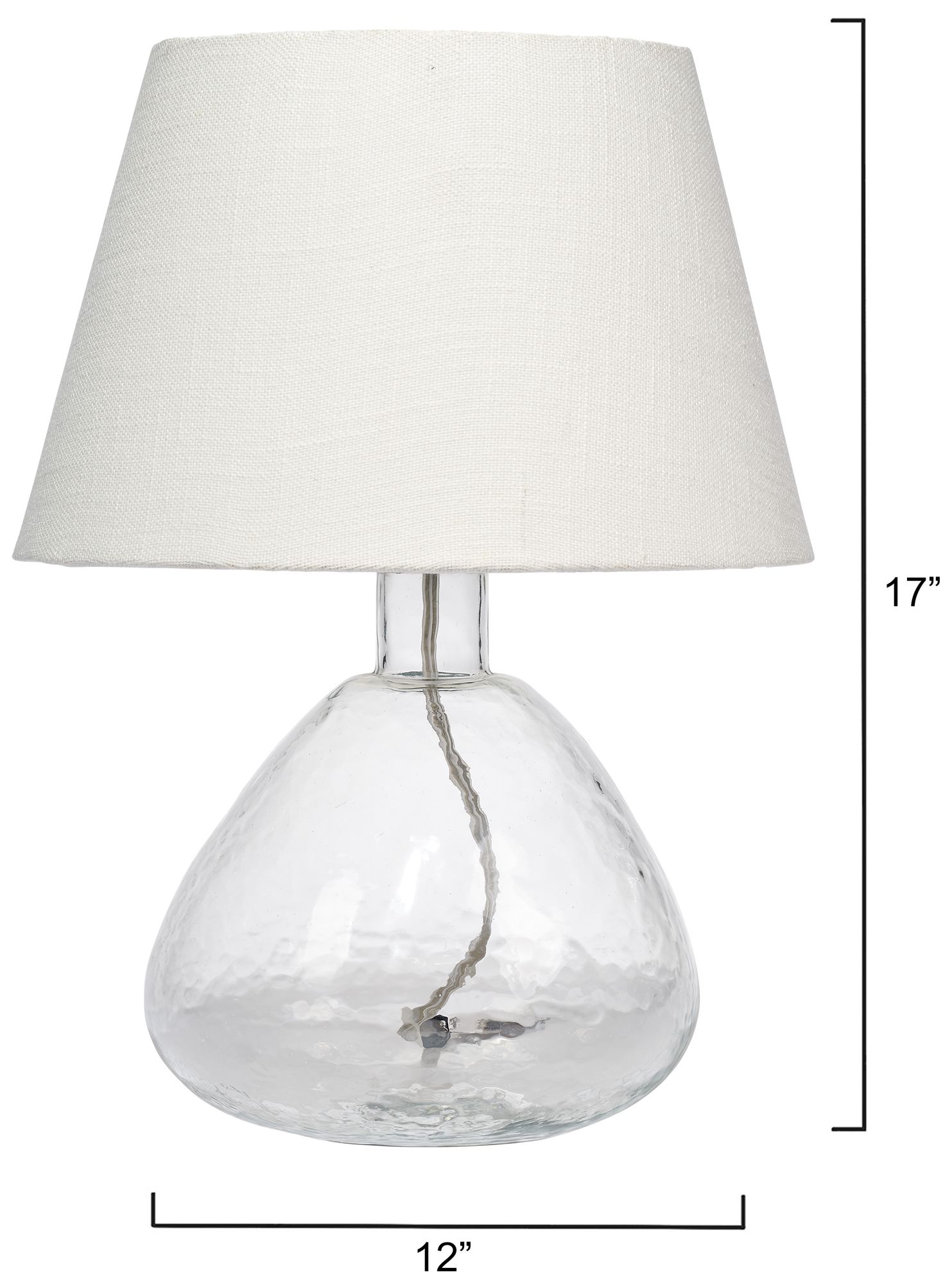 Image 3 Lifestyle by Jamie Young Demi Blown Glass Table Lamp more views