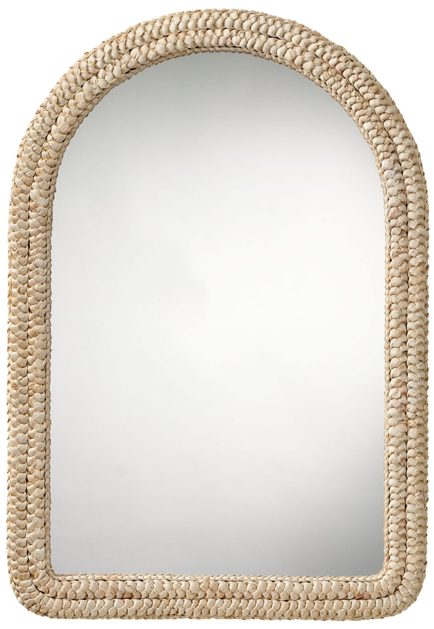 Image 2 Lifestyle by Jamie Young Grain Woven Corn Grass Arch Wall Mirror